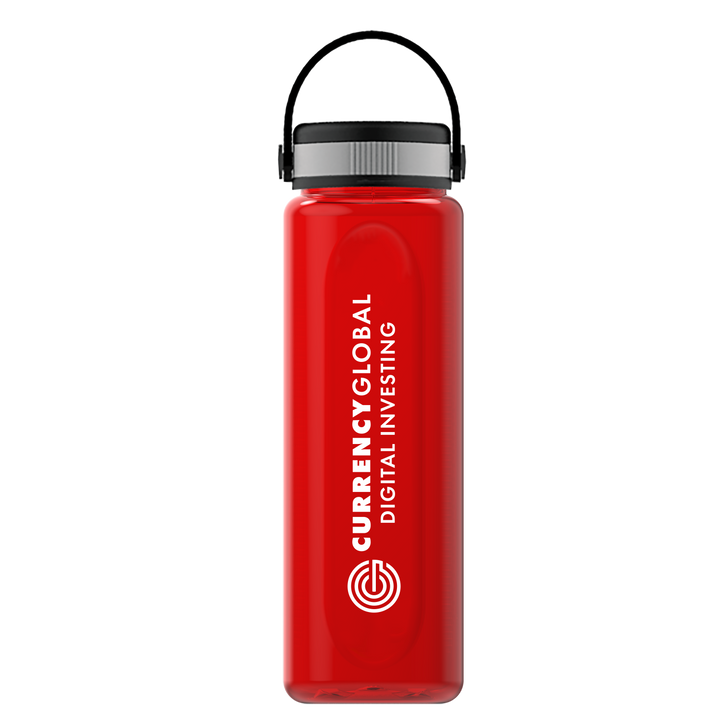 Boss Embossed RPET Bottle with Grip Lid - 26 oz.