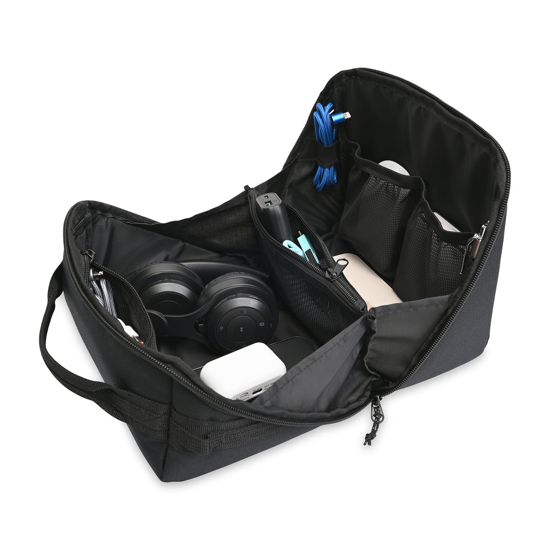 Newton Recycled rPET Fold Out Tech Organizer
