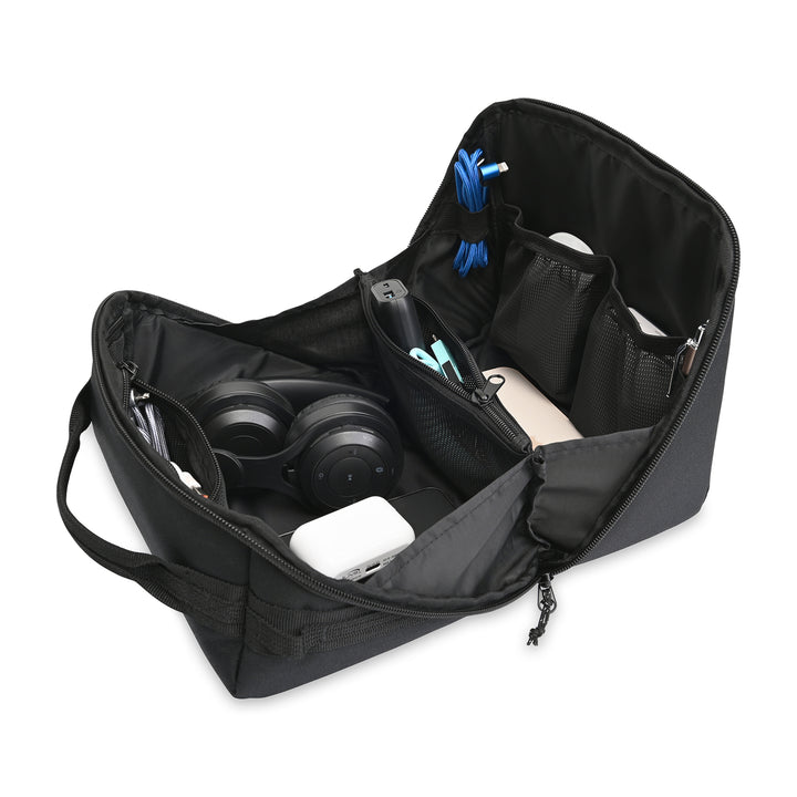 Newton Recycled rPET Fold Out Tech Organizer