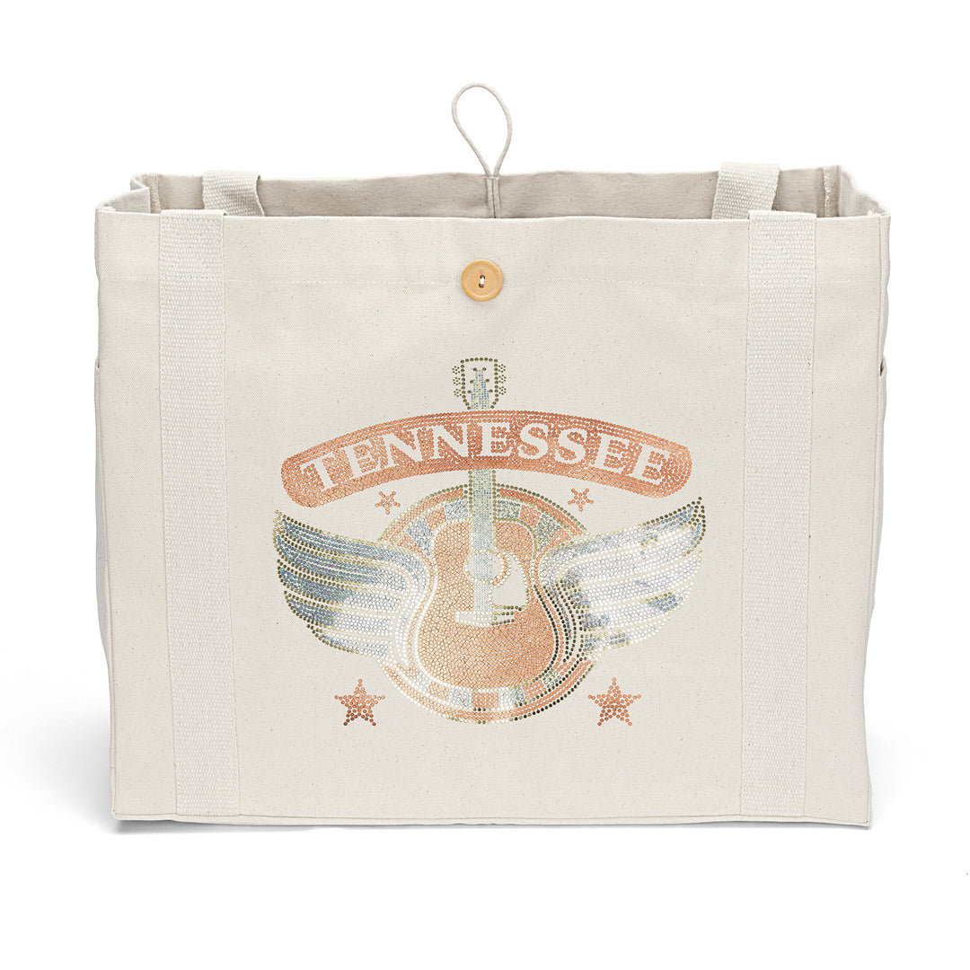 Sandford™- Deluxe Canvas Tote - Sparkle