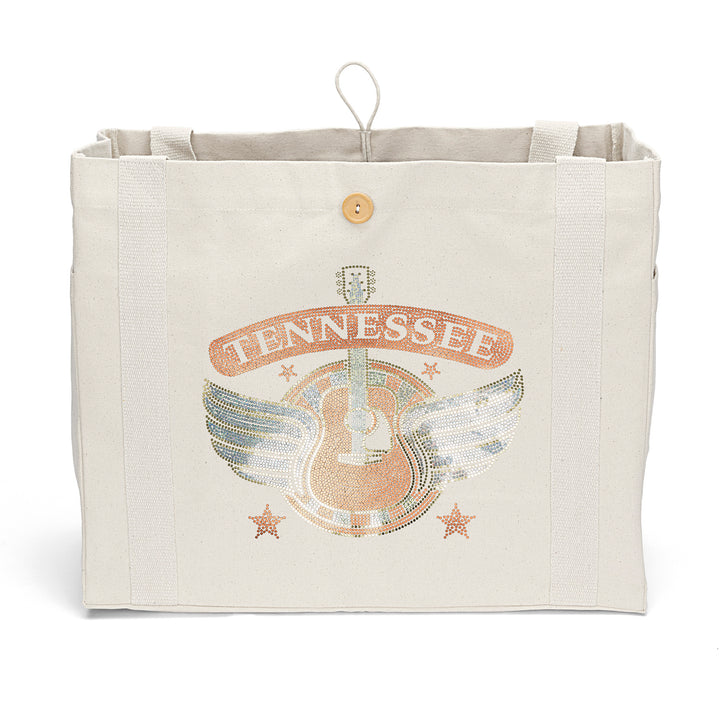 Sandford™- Deluxe Canvas Tote - Sparkle