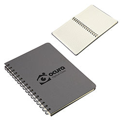 Parley Repreve® Recycled Textured Hardcover Spiral Notebook