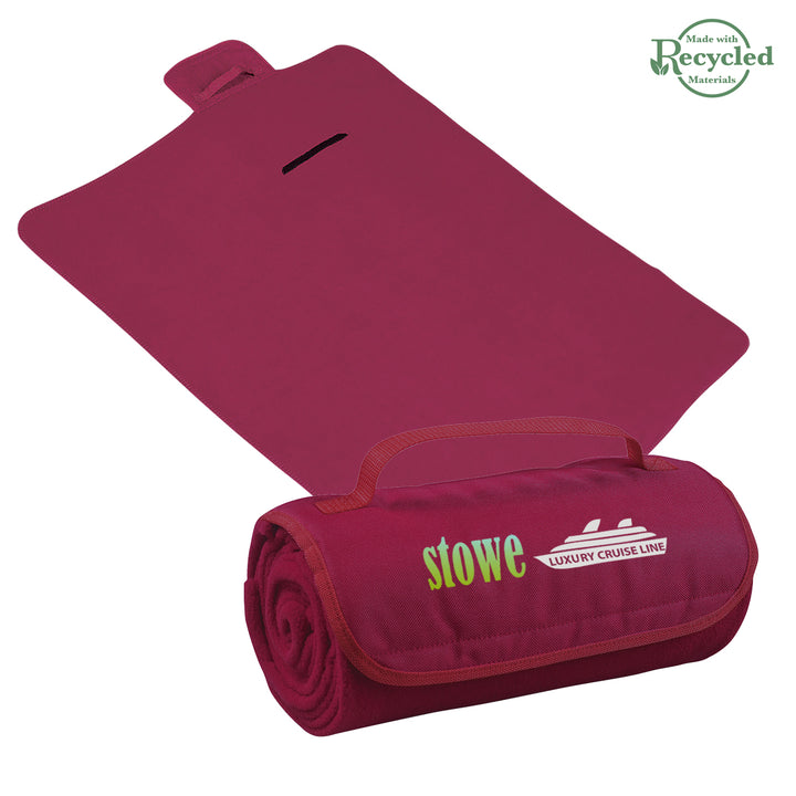 Recycled Roll-Up Blanket