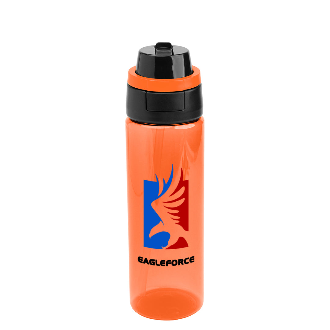 24 Oz. Pop Sip & Chug rPET Bottle