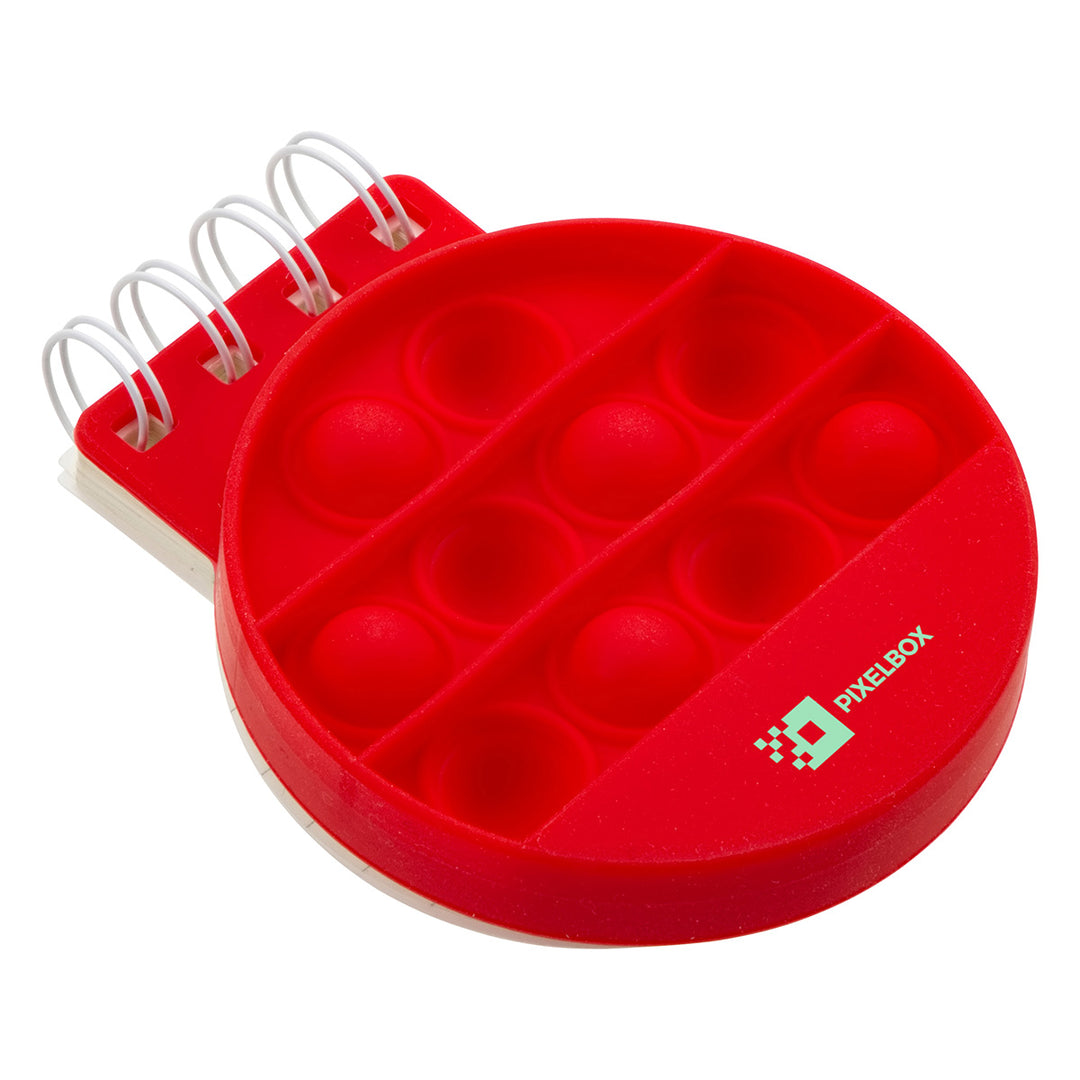 Round Spiral Notebook Push Pop