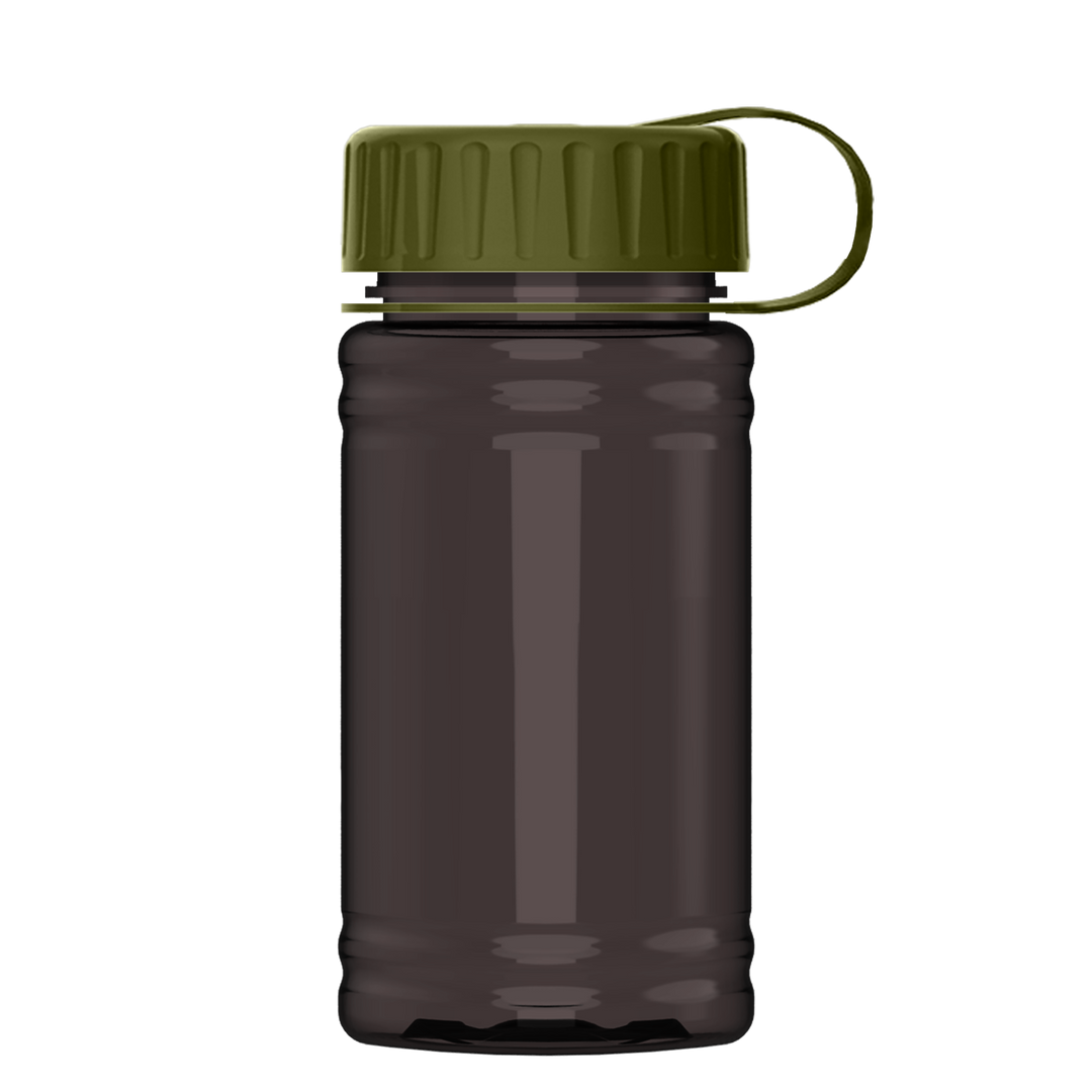 Mini RPET Bottle with Tethered Lid - 16 oz.