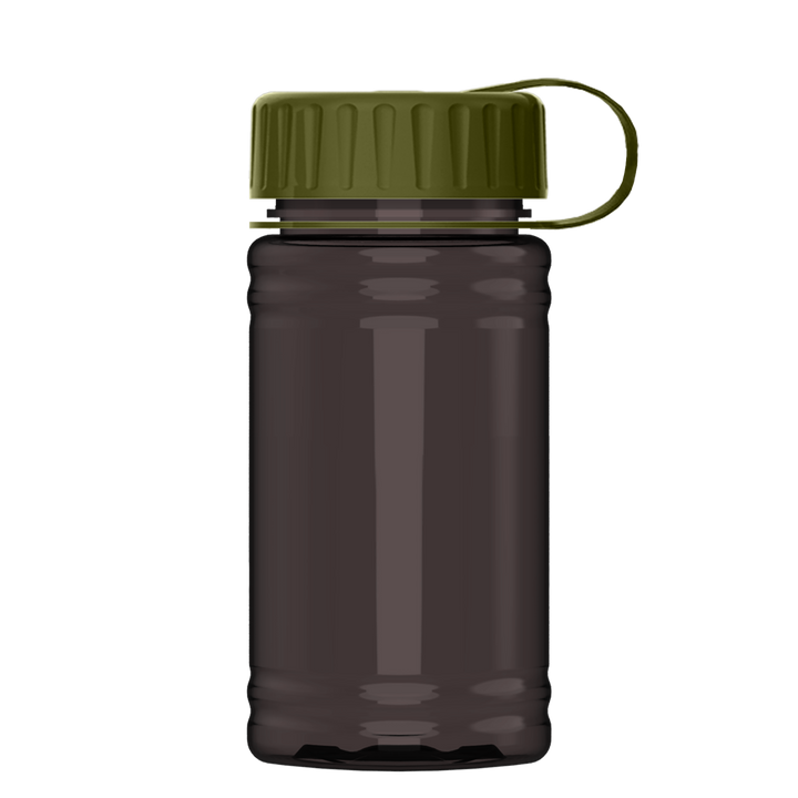 Mini RPET Bottle with Tethered Lid - 16 oz.