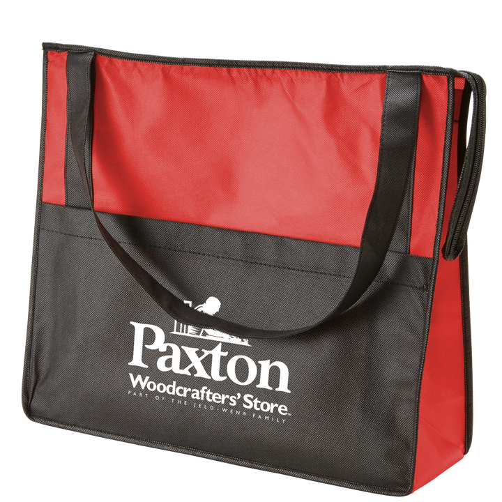 Prescott Non-Woven Zipper Tote Bag