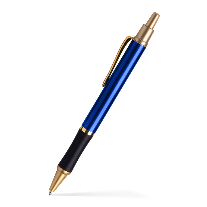 Sleeker Click Pen - Gold Accents