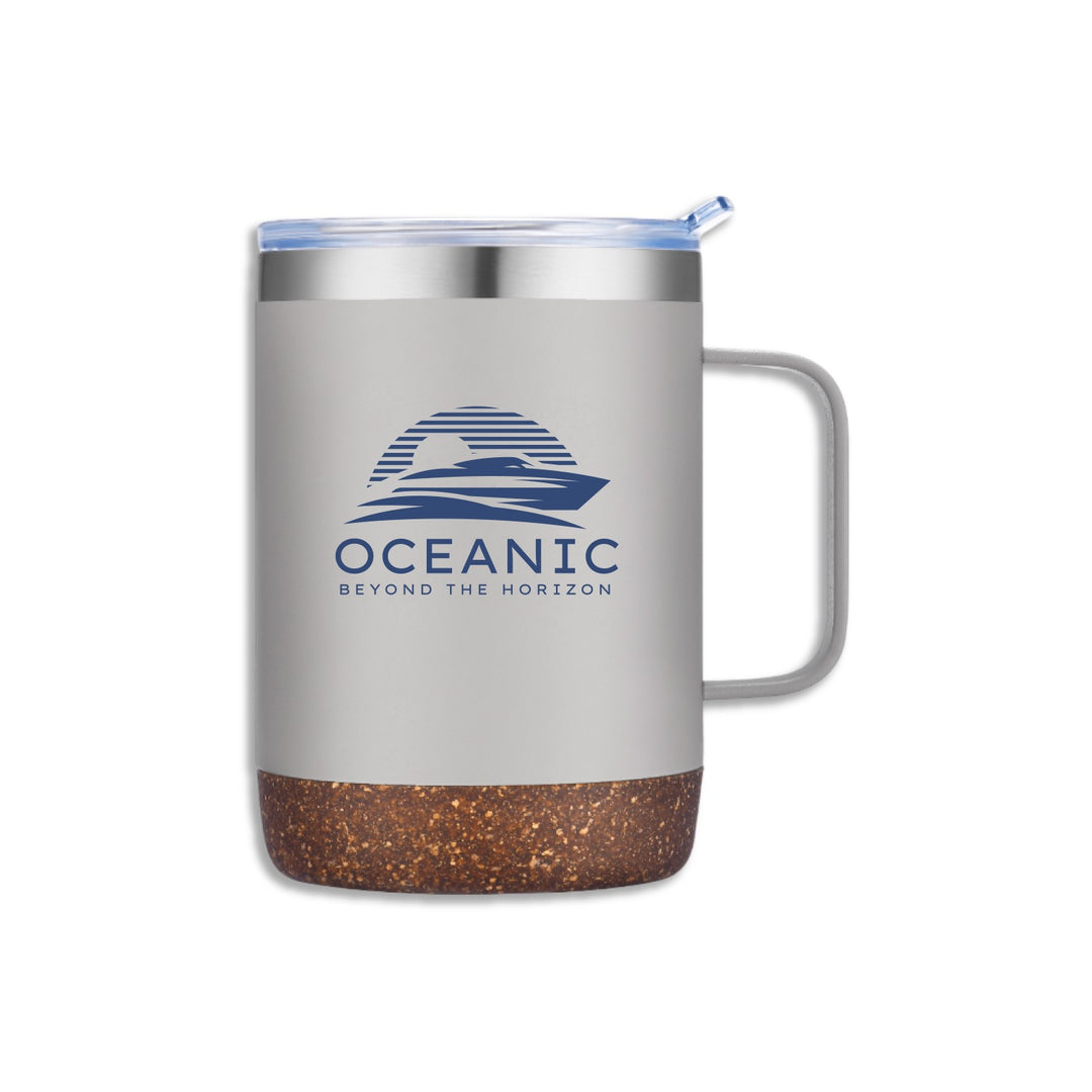 Cork Mate 12 oz Stainless Steel Camp Mug