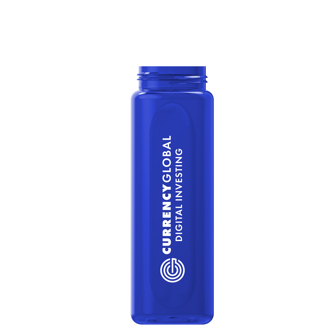Boss Embossed RPET Bottle with Grip Lid - 26 oz.