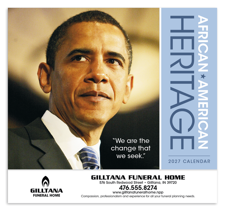 Triumph® Calendars African-American Heritage Barack Obama Calendar