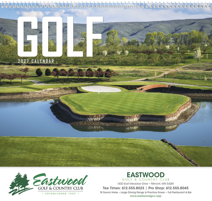 Triumph® Calendars Golf Calendar
