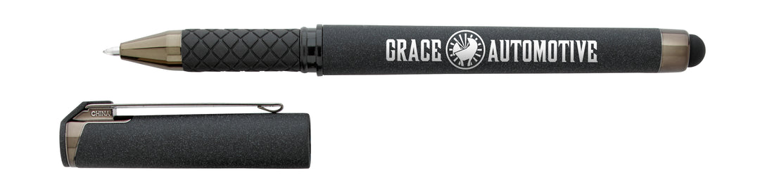 Good Value™ Cali Stylus Gunmetal Suede RABS Pen