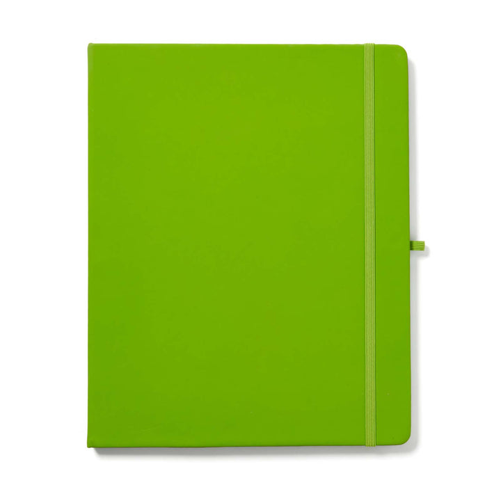 8" X 10" Soft Touch Journal with Pen Loop