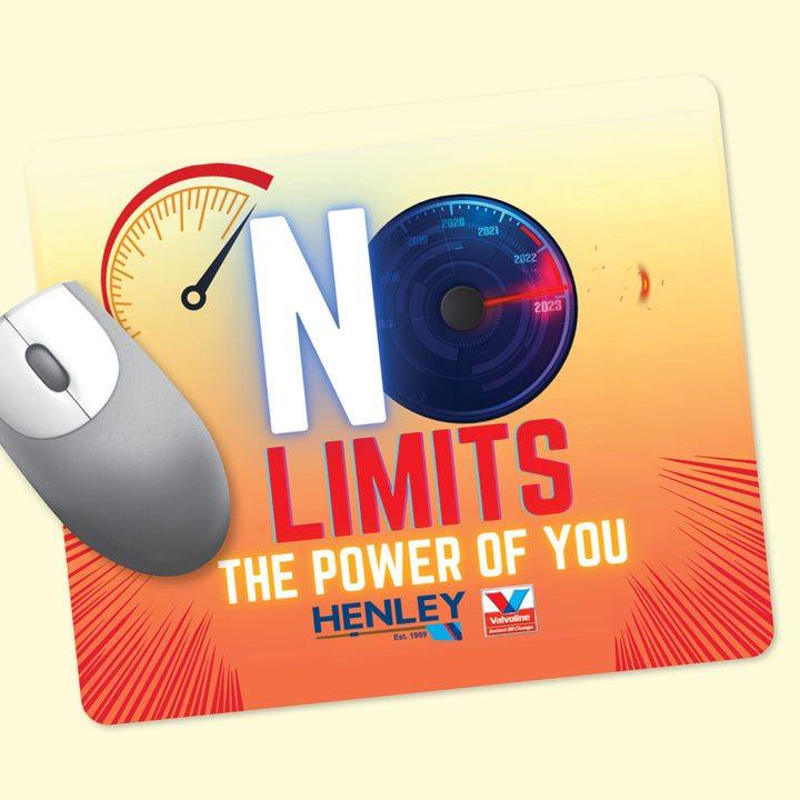 Vynex Heavy Duty 8"x9.5"x1/8" Hard Surface Mouse Pad