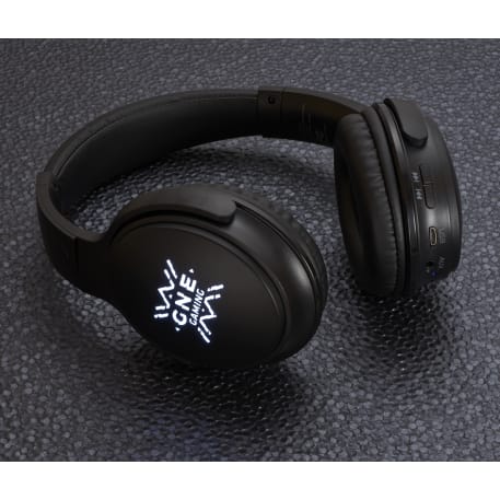 Light Up Logo Bluetooth Headphones