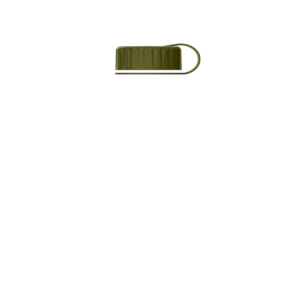 Boss Embossed RPET Bottle with Tethered Lid - 26 oz.