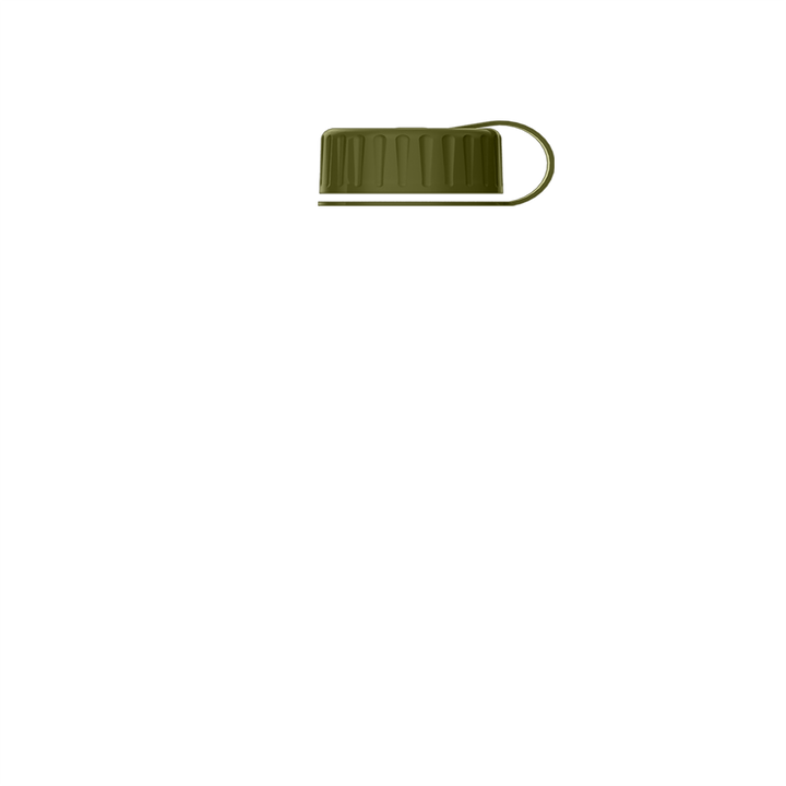 Boss Embossed RPET Bottle with Tethered Lid - 26 oz.
