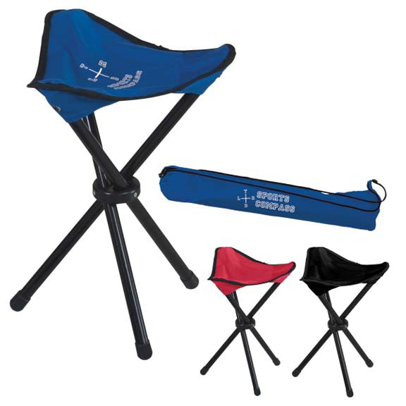 Folding Tripod Stool With Carrying Bag