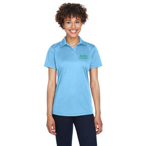 UltraClub Ladies Cool and Dry Sport Snag-Resistant Performance Interlock Polo Shirt