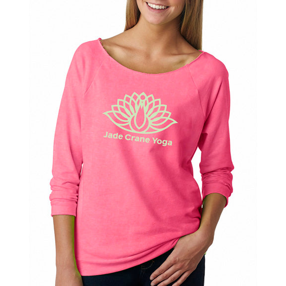 Next Level Terry Raw-Edge 3/4-Sleeve Raglan Shirt – RushKing