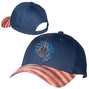 Patriotic 6 Panel Baseball Cap