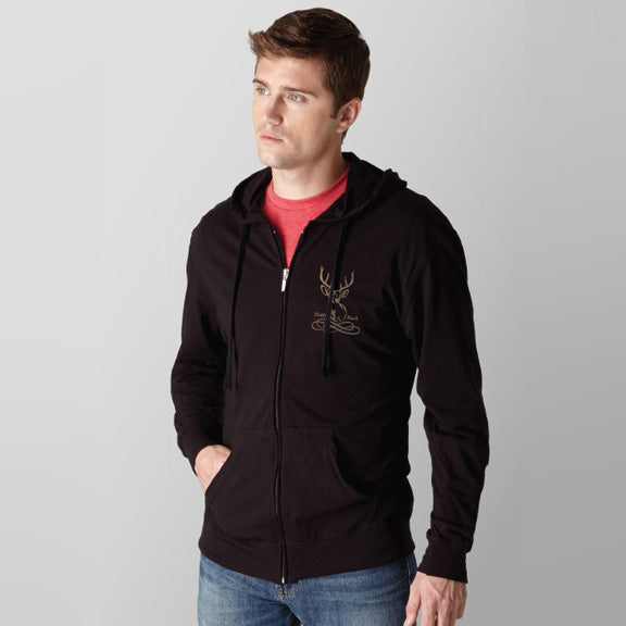 Tultex 260 - Unisex Fine Jersey Zip Hoodie Sweatshirt