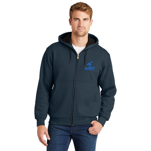 CornerStone - Heavyweight Full-Zip Hooded Sweatshirt with Thermal Lining