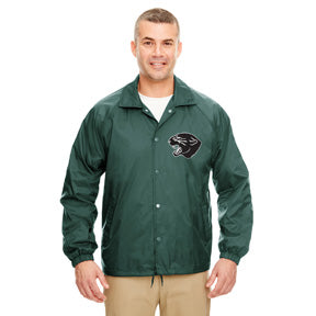 UltraClub Adult Nylon Coaches Jacket