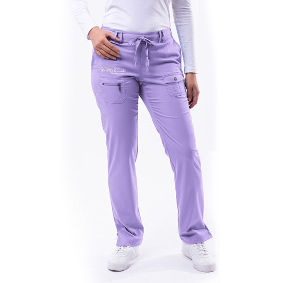 Womens Slim Fit 6 Pocket Scrub Pant