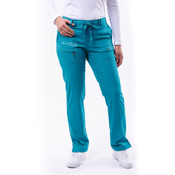 Womens Tall Slim Fit 6 Pocket Scrub Pant