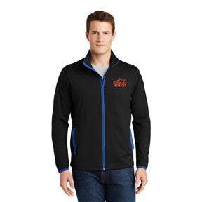 Sport Tek Sport Wick Stretch Contrast Full Zip Jacket