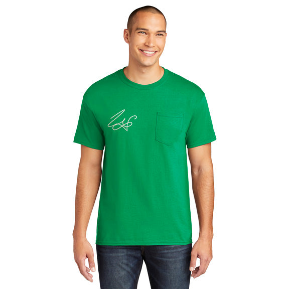 Gildan  Heavy Cotton  100 Cotton Pocket T-Shirt