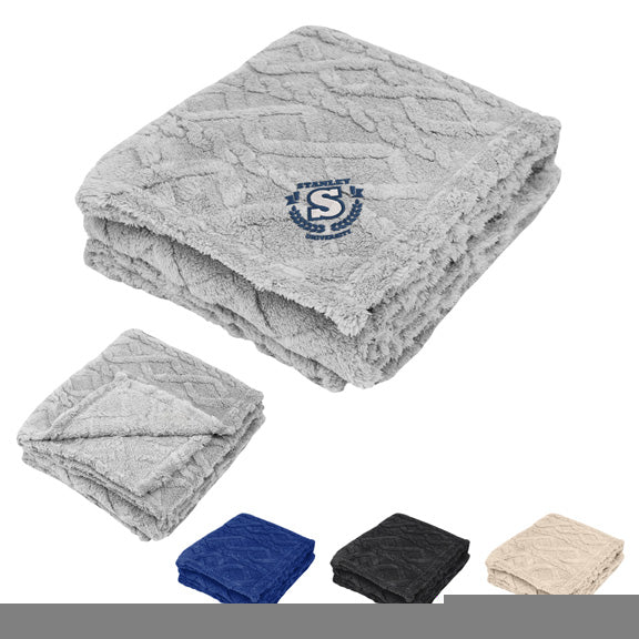 Alpine rPET Sherpa Blanket