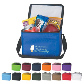 6 Pack Insulated Lunch Bag