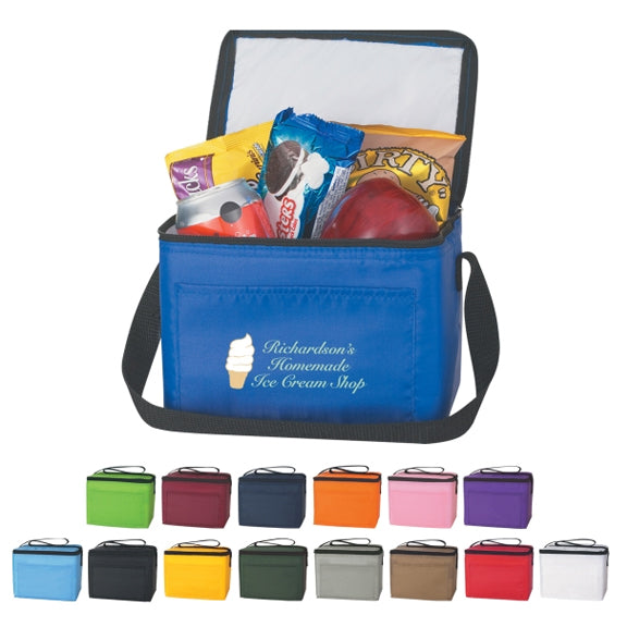 6 Pack Insulated Lunch Bag