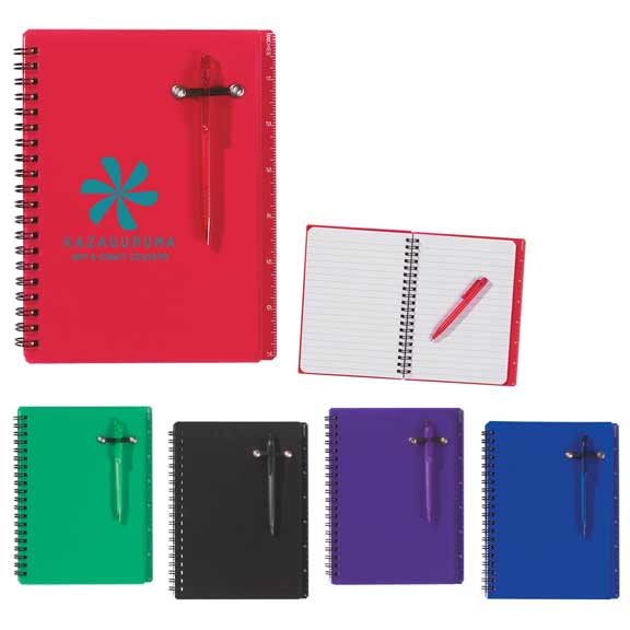 5 X 7 Spiral Notebook & Pen