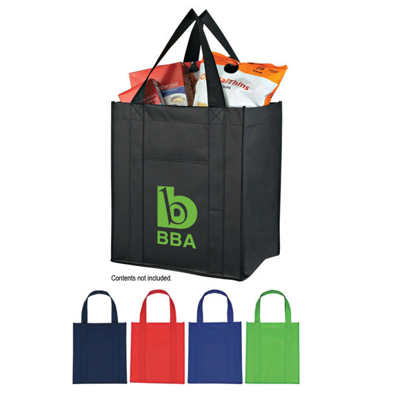 Matte Laminated Non-Woven Shopper Tote Bag