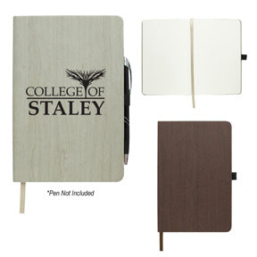 5x8 Woodgrain Look Notebook