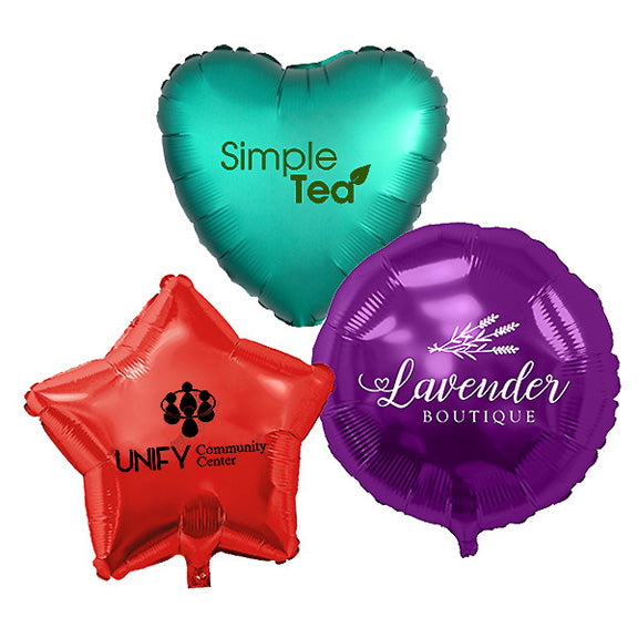 Round/ Heart/ Star Foil Mylar Balloon