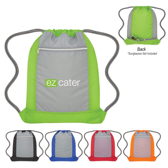 Flip Side Drawstring Sports Bag