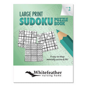 Large Print Crossword Sudoku Puzzle Volume 2