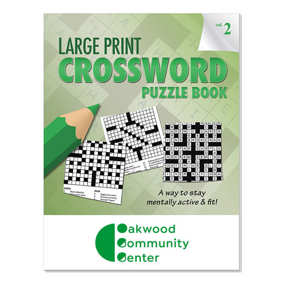 Large Print Crossword Puzzle Book Volume 2