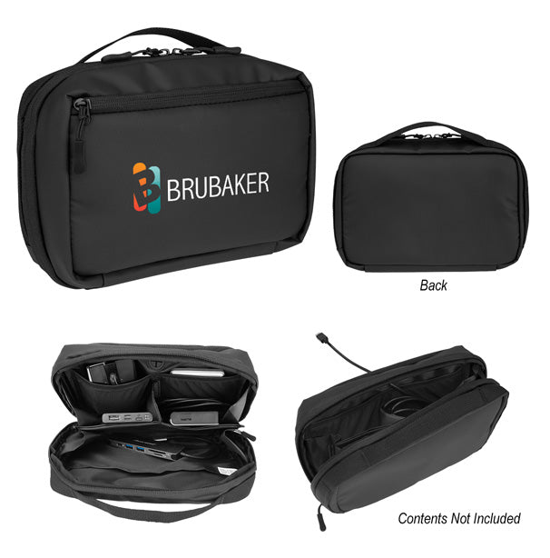 RPET Tech Pouch With Easy Cord Access