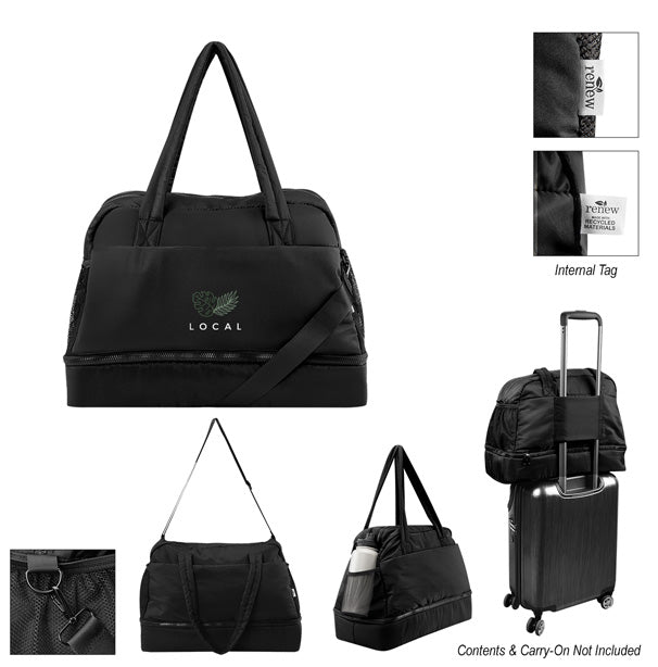 Kyle rPET Duffel Bag With Drop Bottom