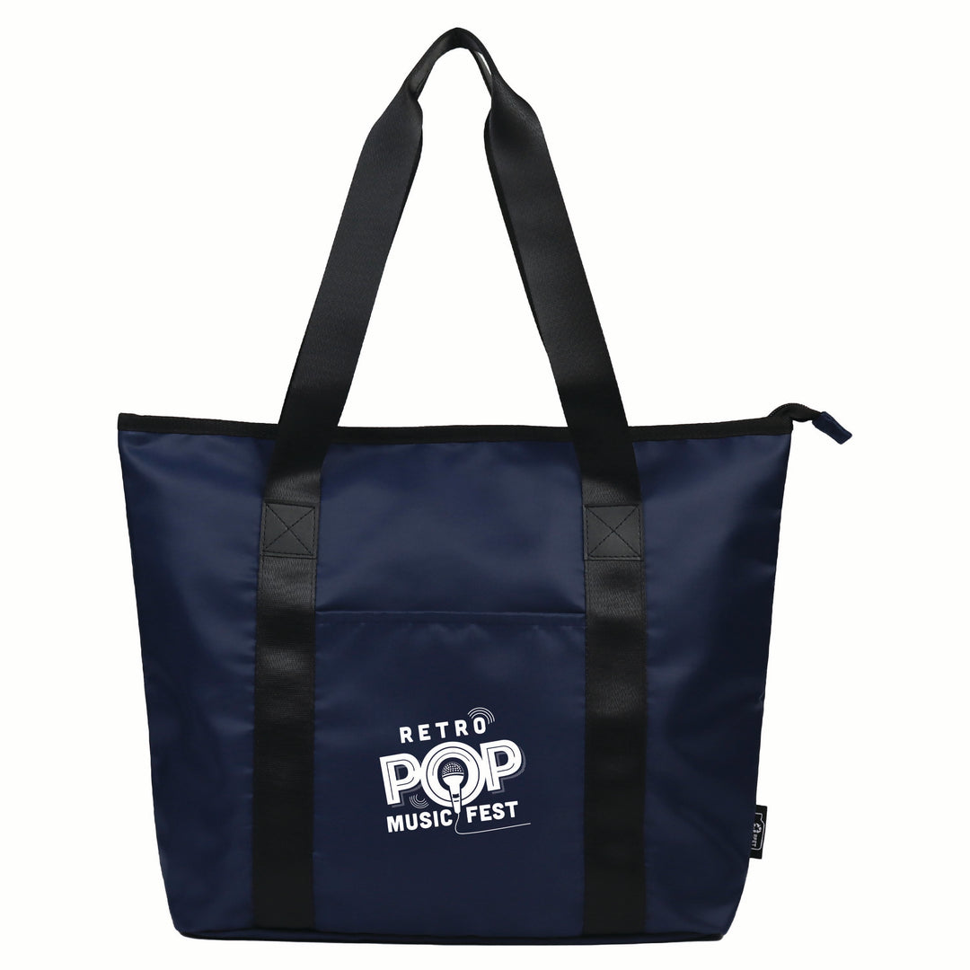 Sustainable RPET Tote With Zipper