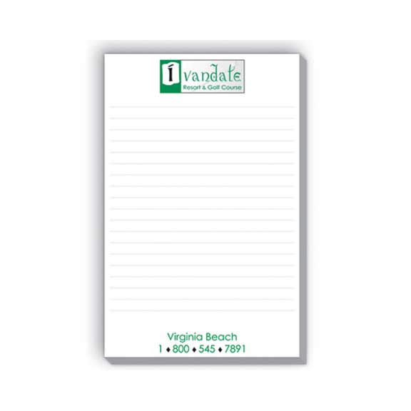 5-3/8x8-3/8 Scratch Notepad - 50 Sheet