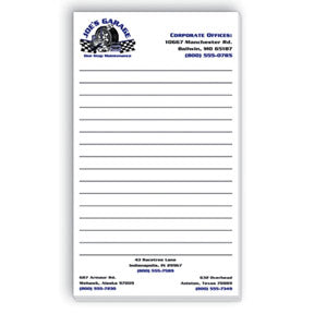 4x7 Scratch Notepad - 25 Sheet