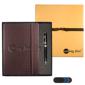 Textured Tuscany Journal and Executive Stylus Pen Set